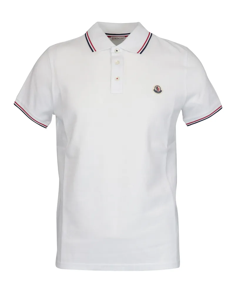 Moncler Poloshirt - Weiß Weiß