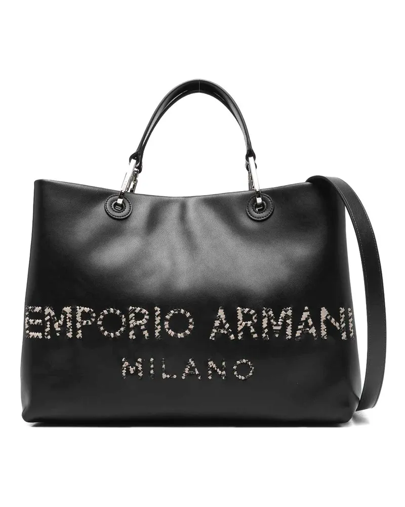 Emporio Armani Shopper - Schwarz Schwarz