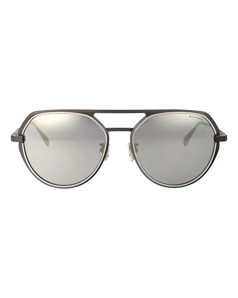 Bulgari Sonnenbrille - Silber Silber
