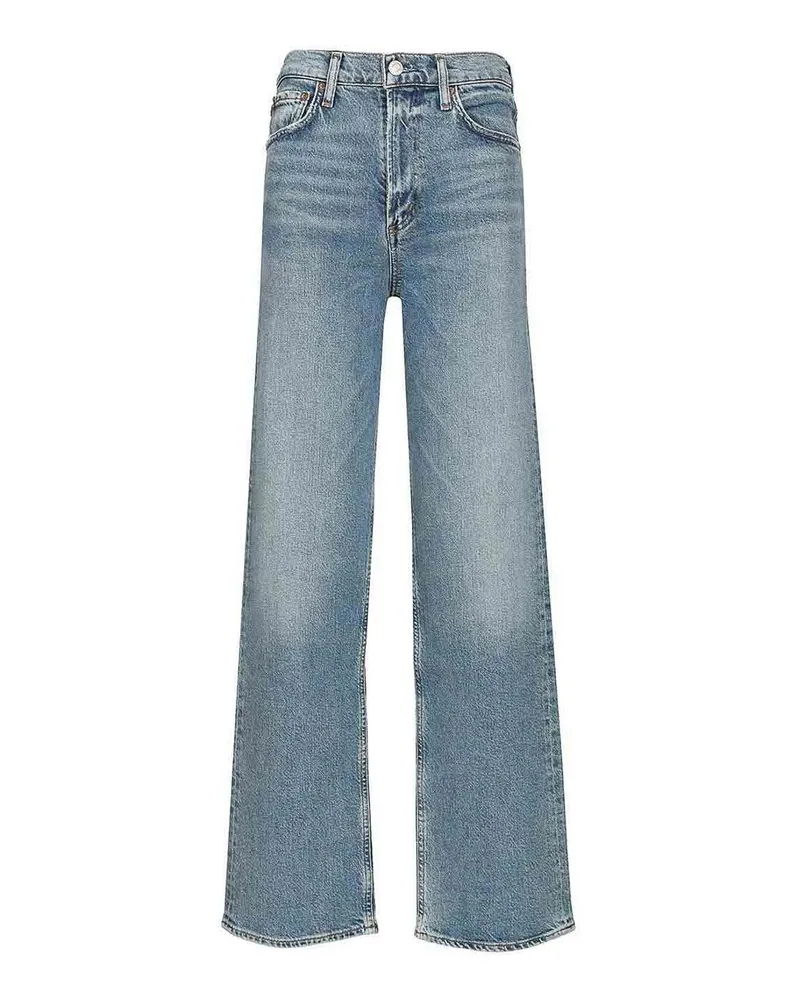 AGOLDE Straight Leg Jeans - Hellblau Hellblau