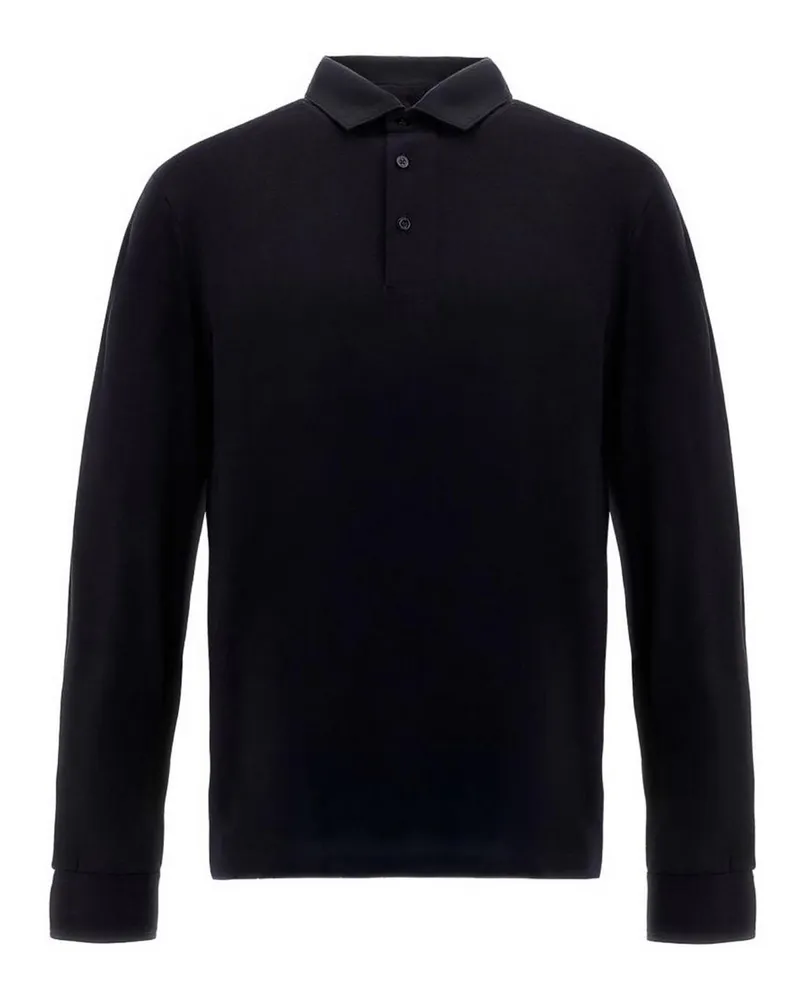 Herno Poloshirt - Dunkelblau Dunkelblau