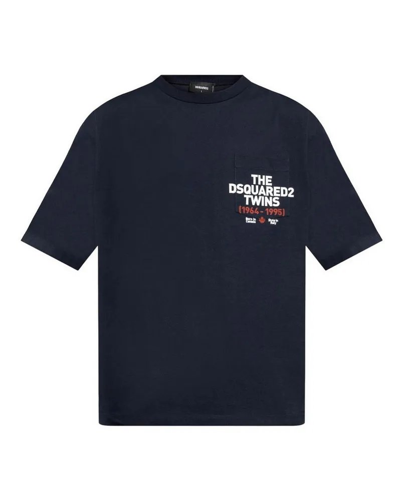 Dsquared2 T-Shirt - Dunkelblau Dunkelblau