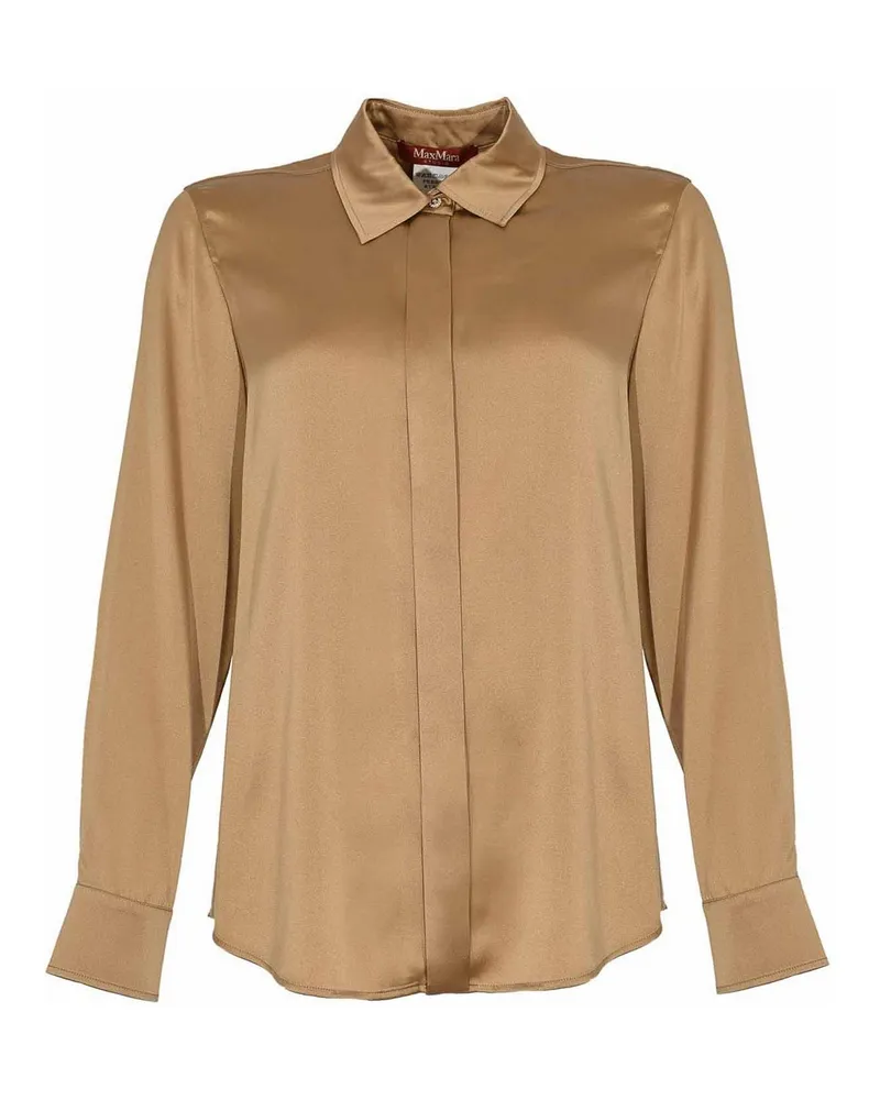 Max Mara Hemd - Camel Camel