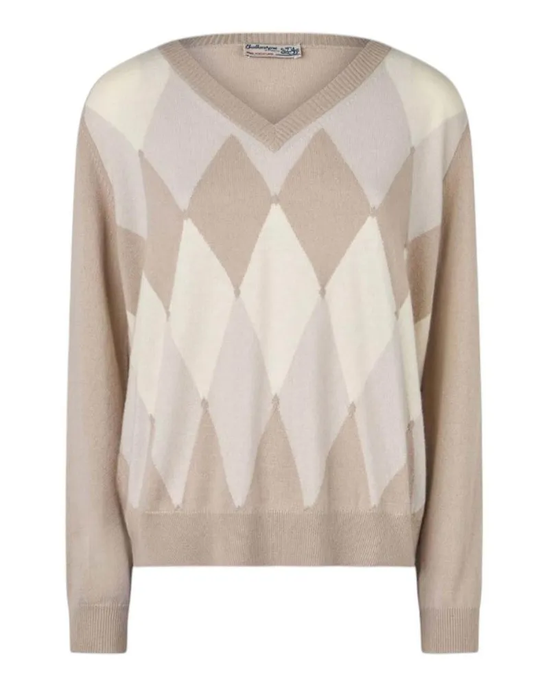 Ballantyne Rundhalspullover - Beige Beige