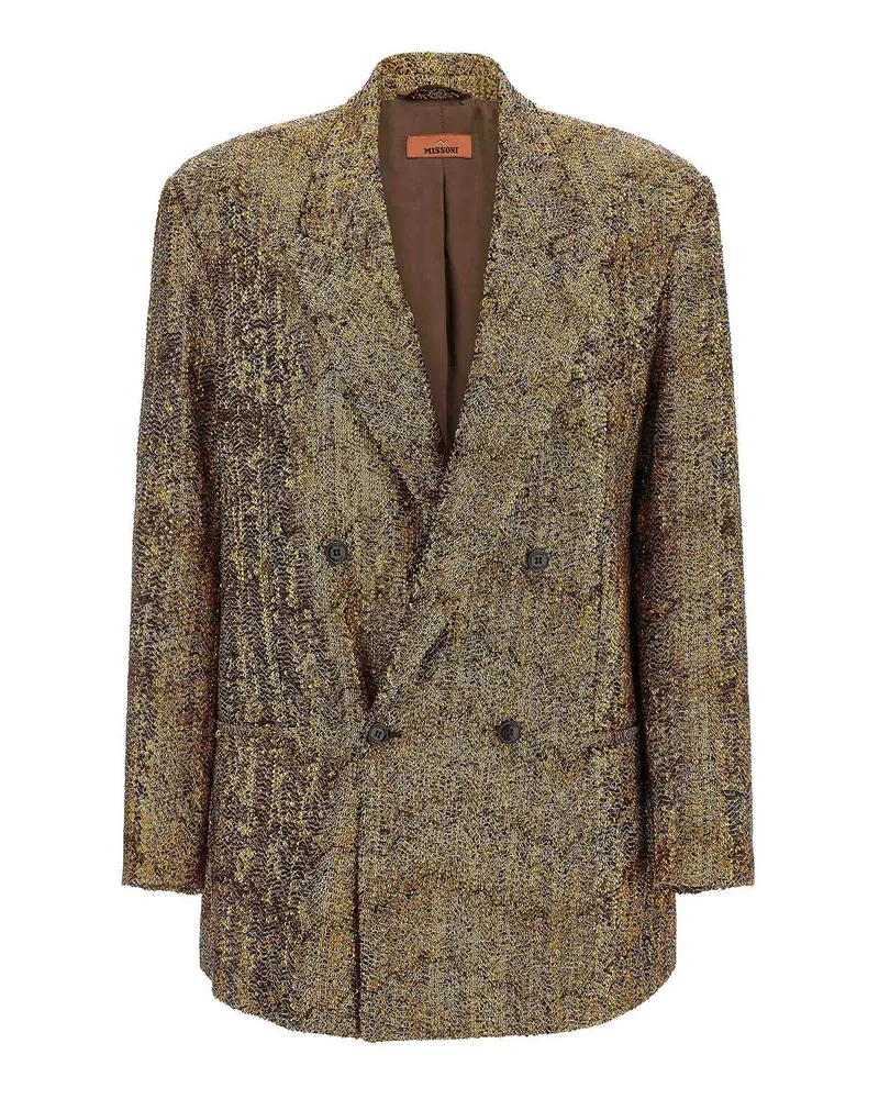 Missoni Blazer - Gold Gold