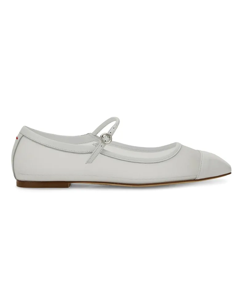 aeyde Ballerinas - Weiß Weiß