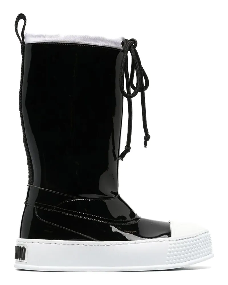 Moschino Stiefel - Schwarz Schwarz