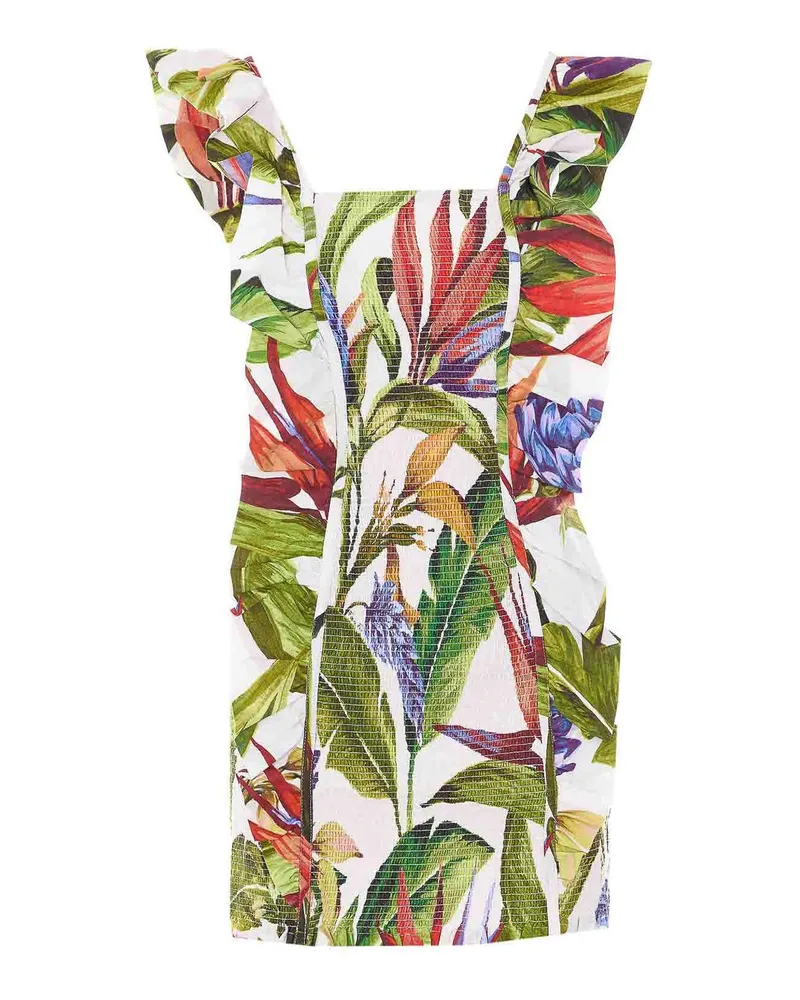 FARM Rio Kurzes Kleid - Bunt Bunt