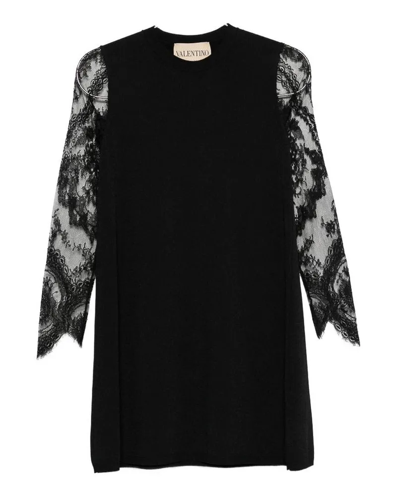 Valentino Garavani Kurzes Kleid - Schwarz Schwarz