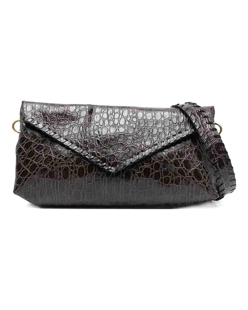 Dries van Noten Schultertasche - Nude Nude