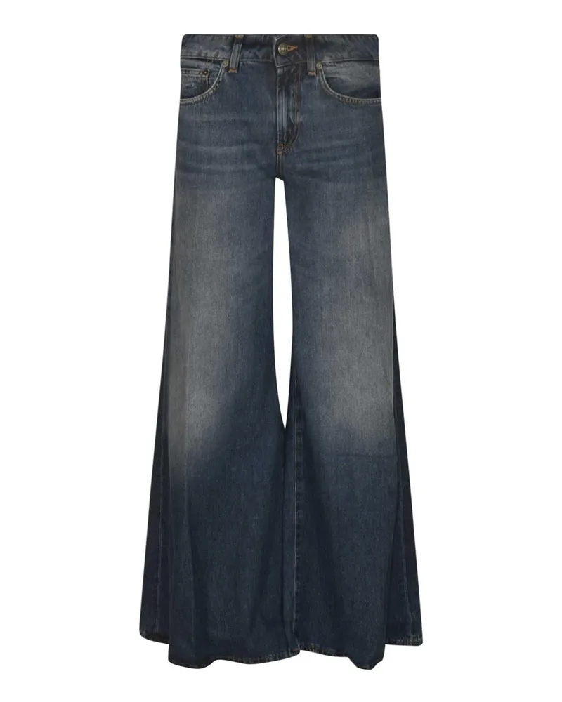 Dondup Schlagjeans - Jeansblau Jeansblau