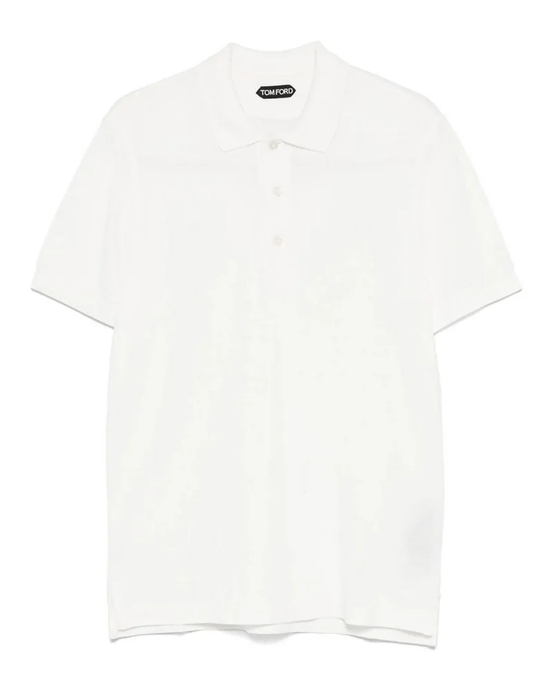 Tom Ford Rundhalspullover - Weiß Weiß