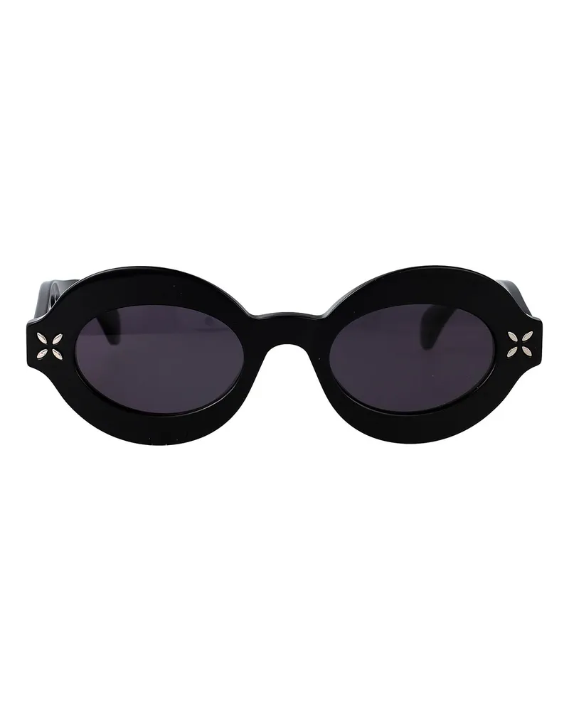 Alaïa Sonnenbrille - Schwarz Schwarz