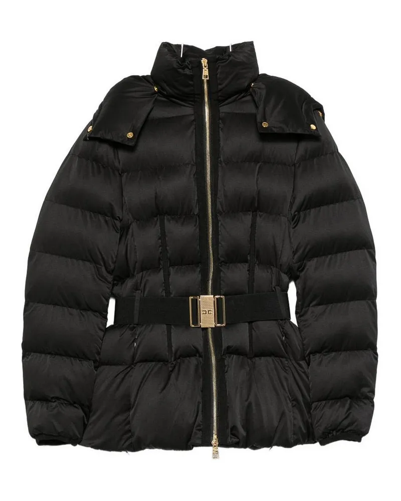Elisabetta Franchi Rollkragenpullover - Schwarz Schwarz