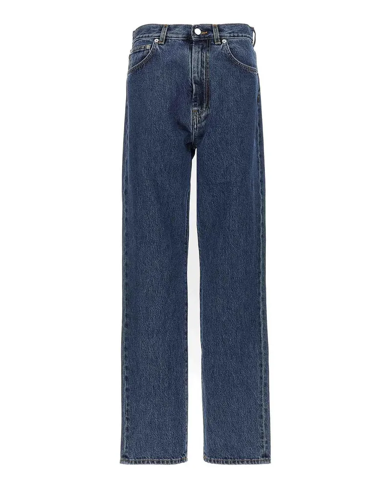 Loulou Studio Straight Leg Jeans - Blau Blau