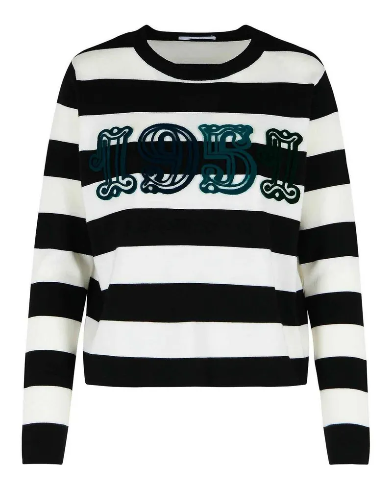 Max Mara Rundhalspullover - Bunt Bunt