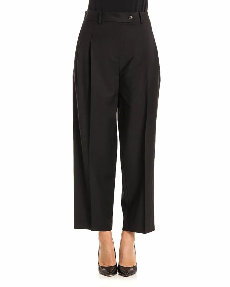 Stella Jean Casual Hose - Schwarz Schwarz