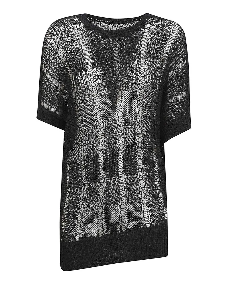 Yohji Yamamoto T-Shirt - Schwarz Schwarz
