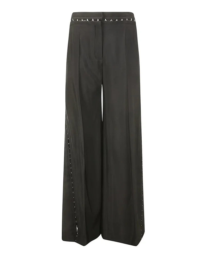Thierry Mugler Casual Hose - Schwarz Schwarz