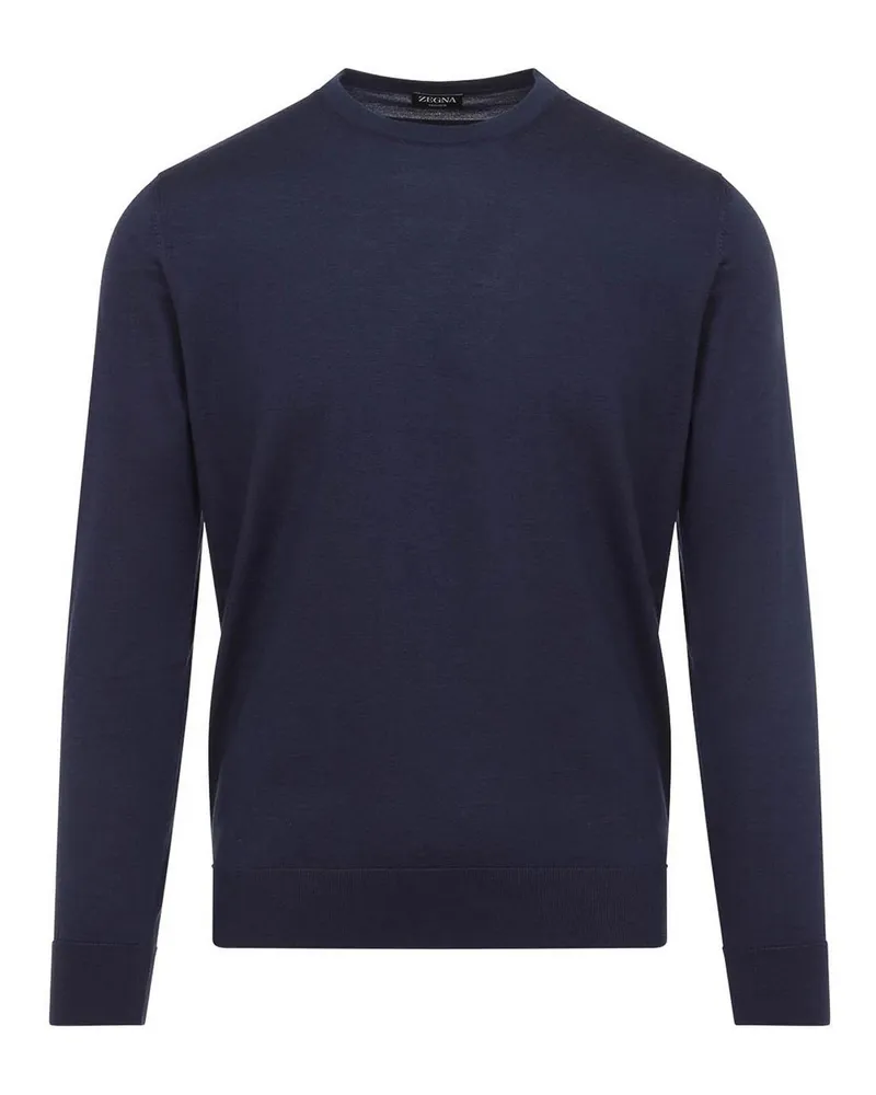 Ermenegildo Zegna Rundhalspullover - Blau Blau