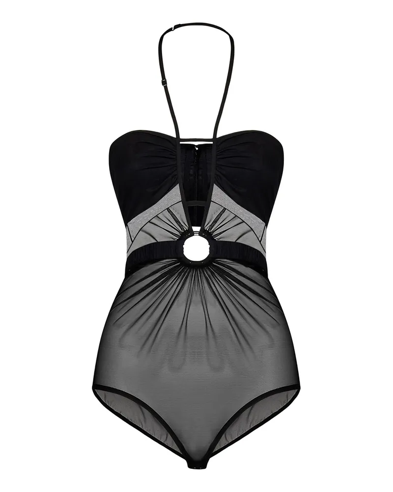Nensi Dojaka Top - Schwarz Schwarz