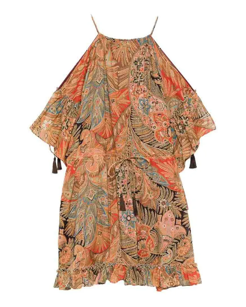 Etro Kurzes Kleid - Bunt Bunt