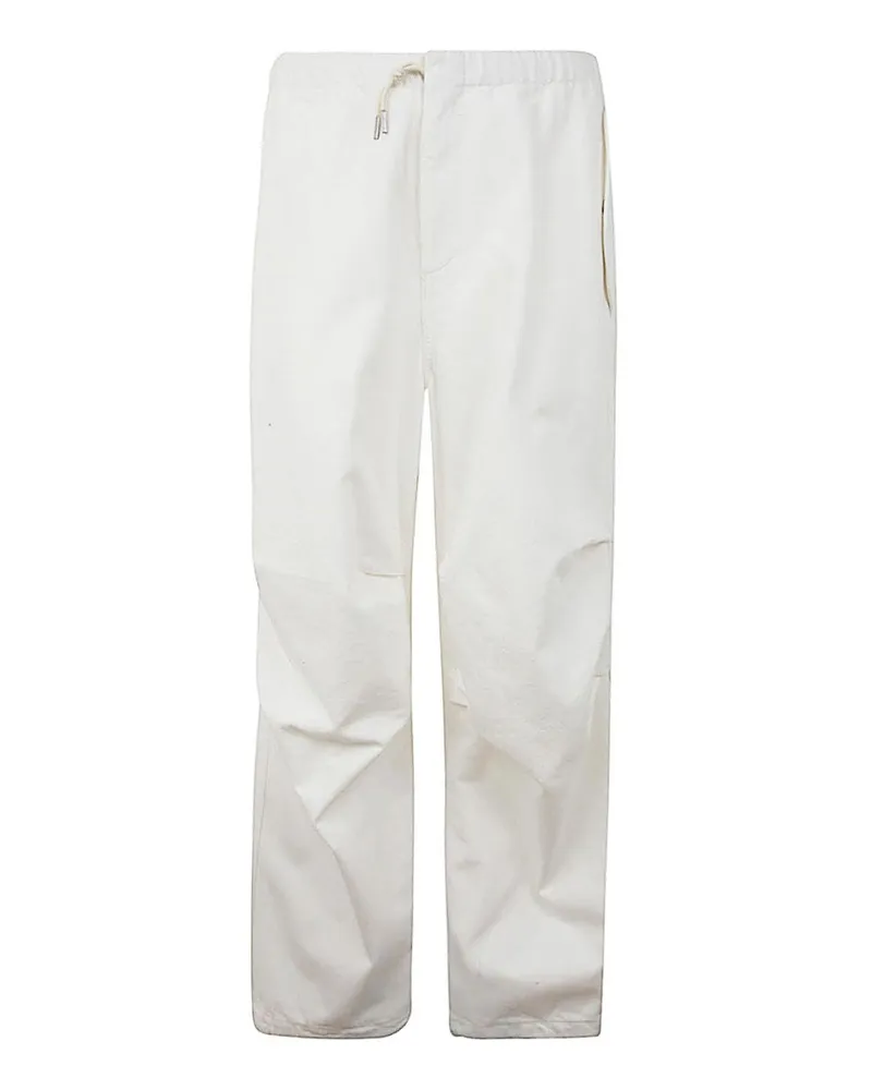Jil Sander Straight Leg Jeans - Weiß Weiß