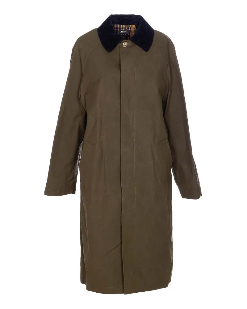 A.P.C. A. P.C. Trenchcoat - Grün Grün