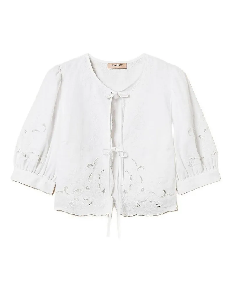 Twin-Set Casualjacke - Weiß Weiß