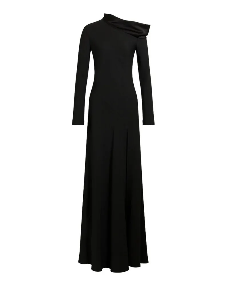 Alberta Ferretti Maxikleid - Schwarz Schwarz