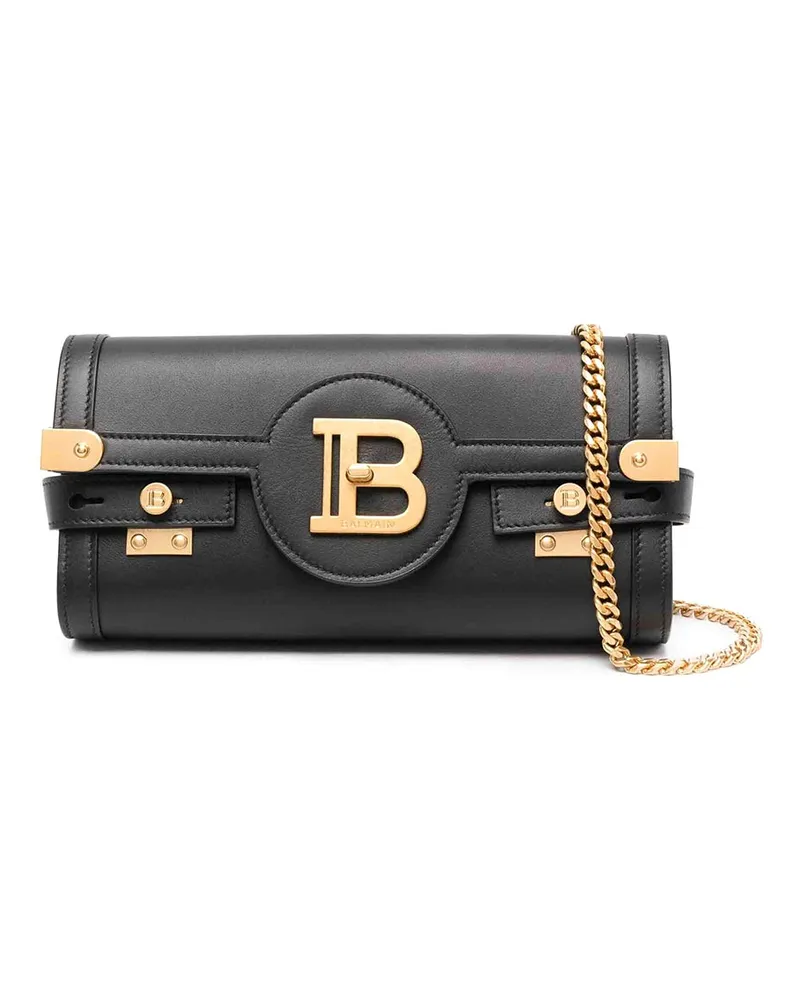 Balmain Clutch - Schwarz Schwarz