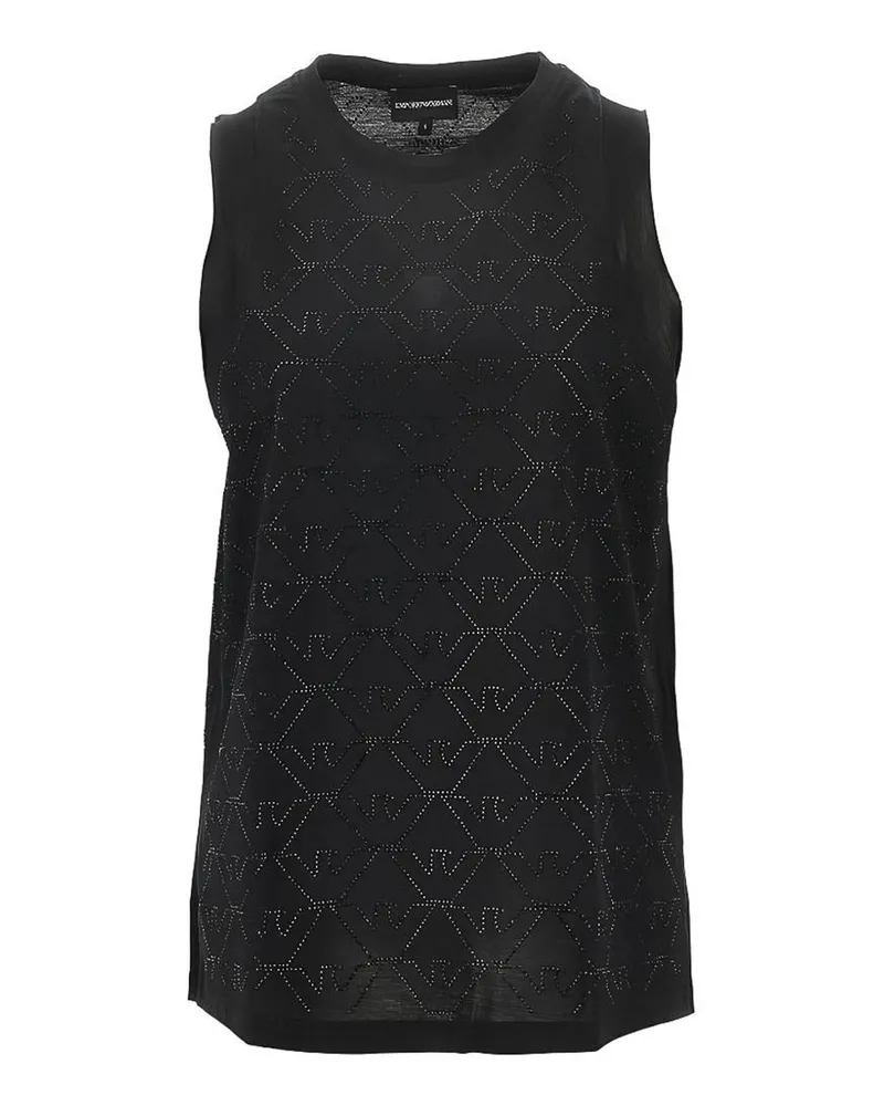 Emporio Armani Top - Schwarz Schwarz