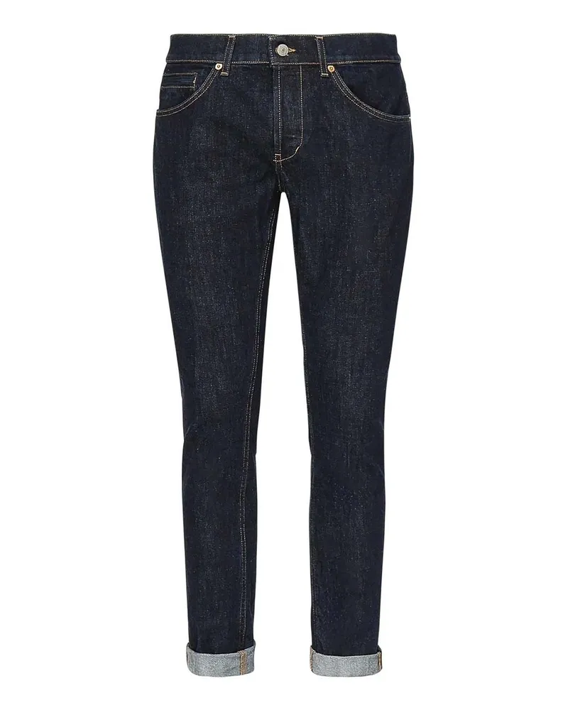 Dondup Straight Leg Jeans - Blau Blau