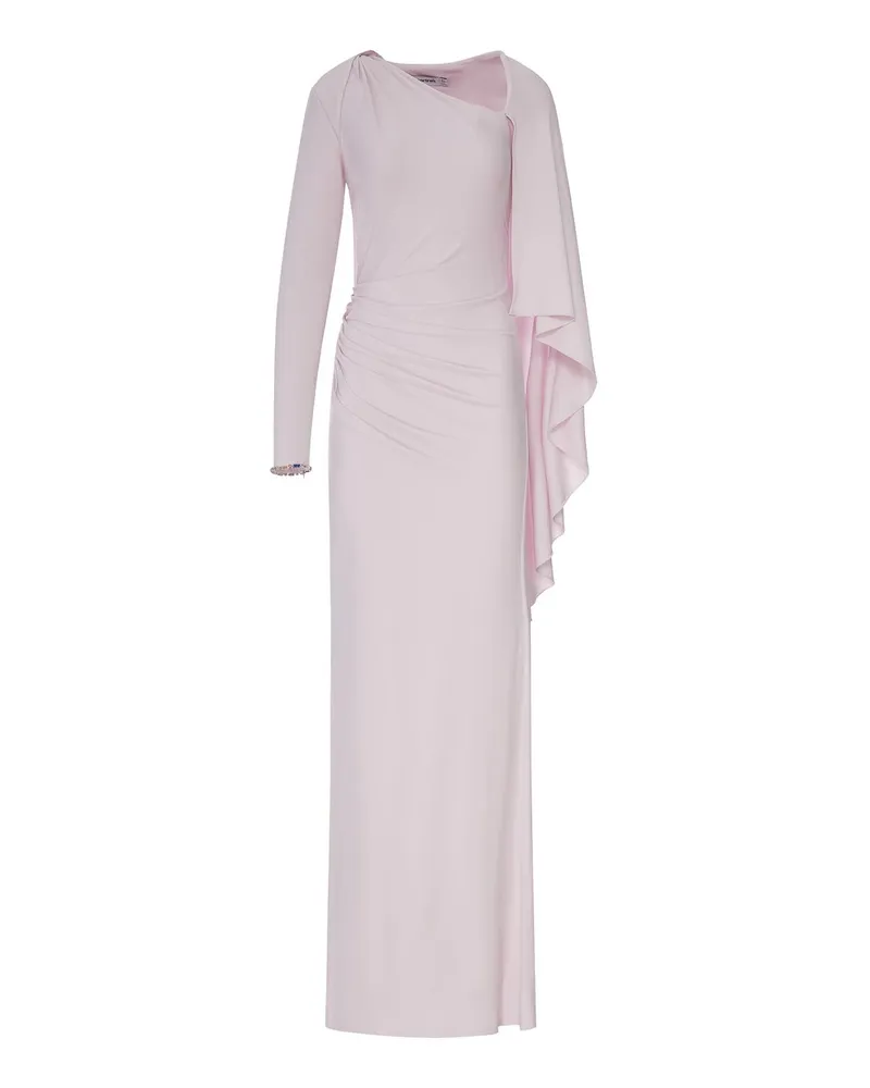 Self-Portrait Maxikleid - Rosa Rosa