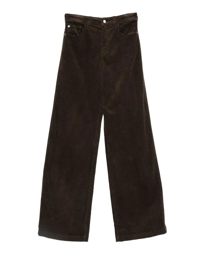 Emporio Armani Straight Leg Jeans - Braun Braun