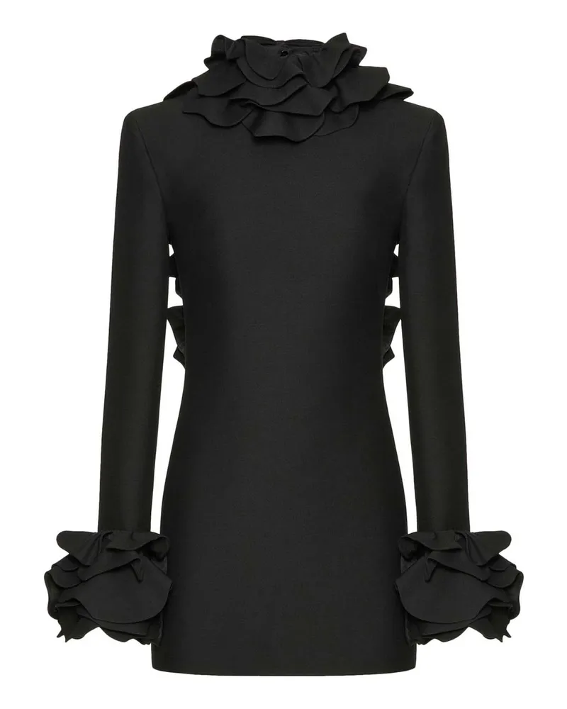 Valentino Garavani Kurzes Kleid - Schwarz Schwarz