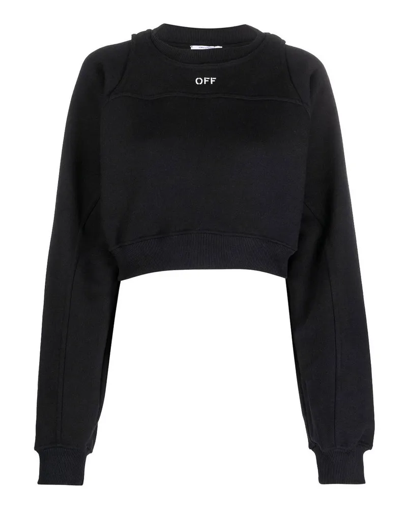 OFF-WHITE Sweatshirt - Schwarz Schwarz