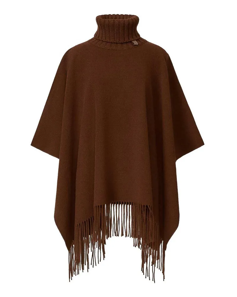 Fabiana Filippi Cape - Dunkelbraun Dunkelbraun