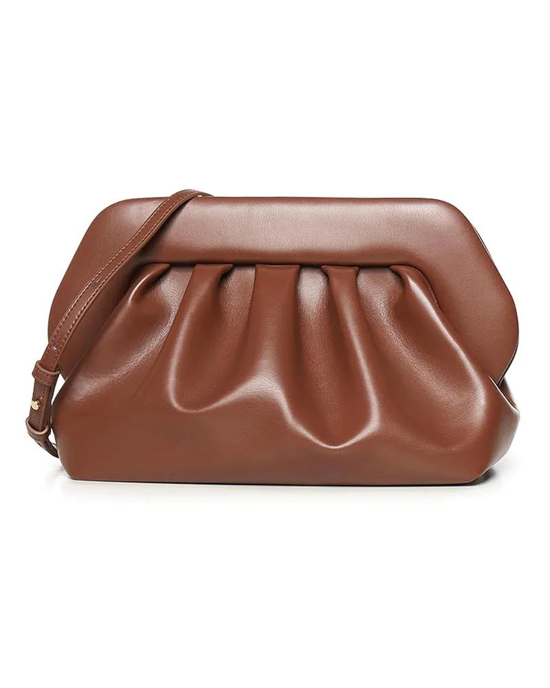 THEMOIRÈ Clutch - Braun Braun