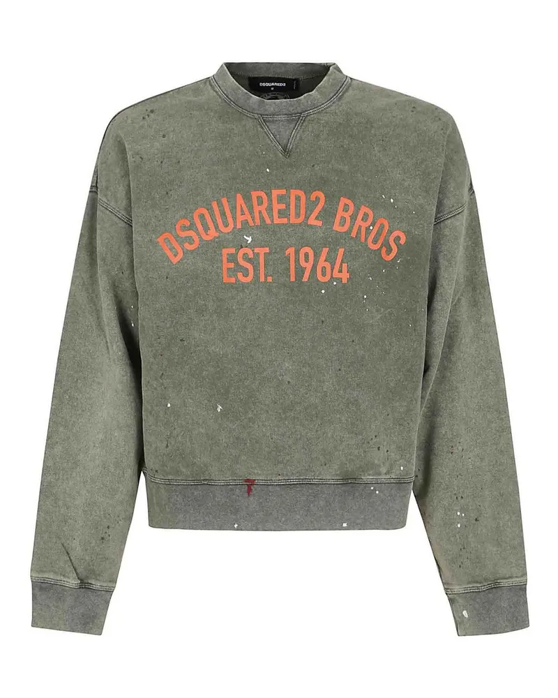 Dsquared2 Rundhalspullover - Grün Grün