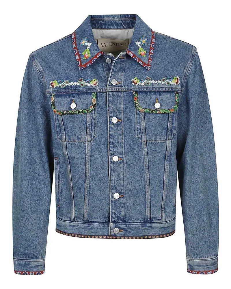 Valentino Garavani Casualjacke - Jeansblau Jeansblau