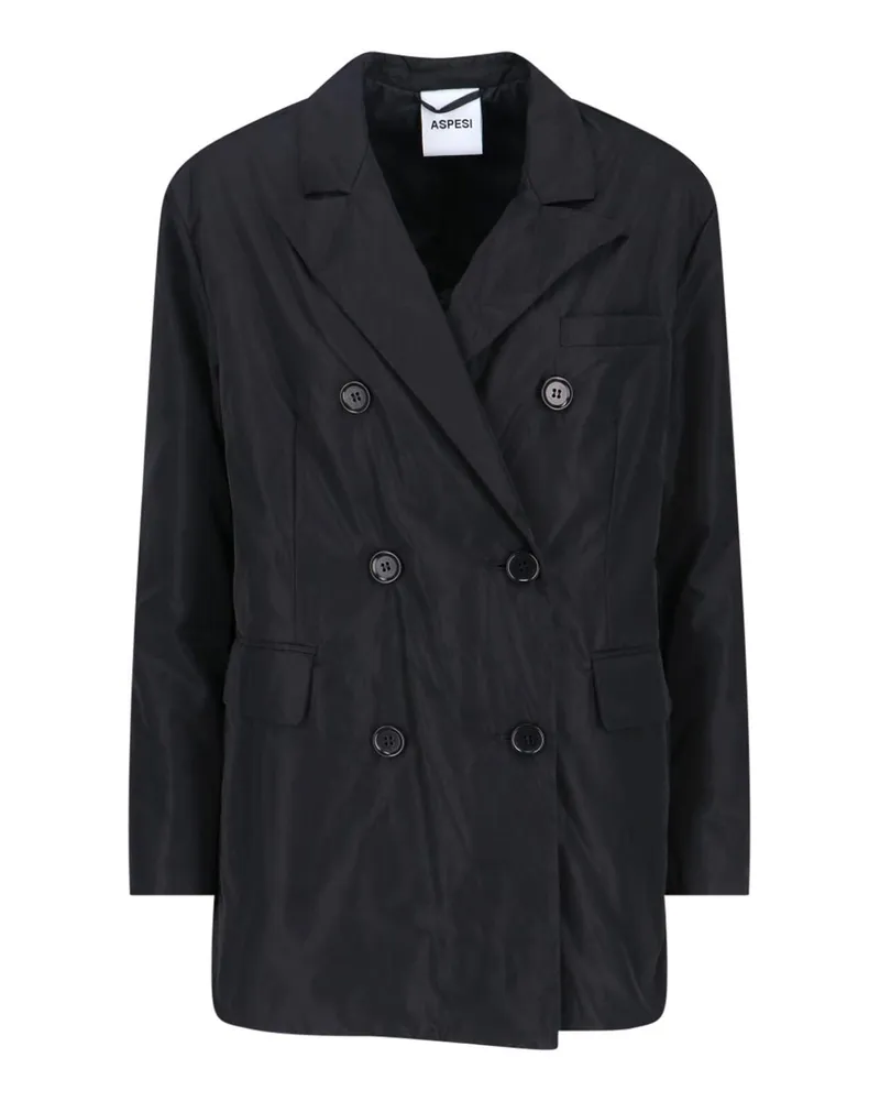 ASPESI Casualjacke - Schwarz Schwarz