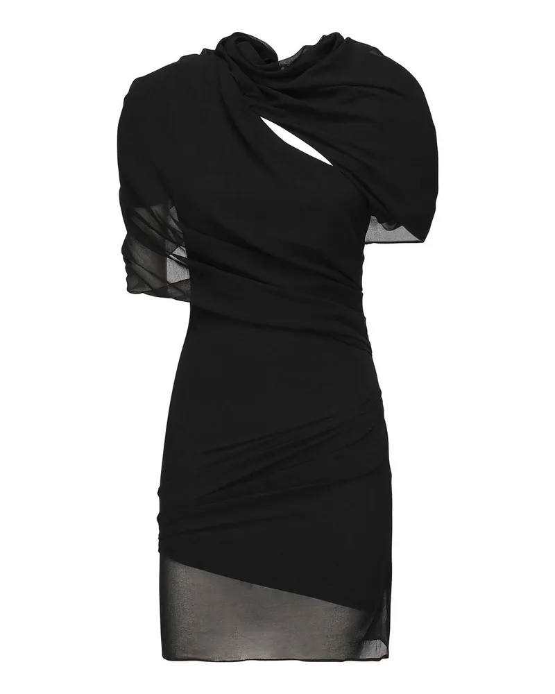 Jacquemus Knielanges Kleid - Schwarz Schwarz