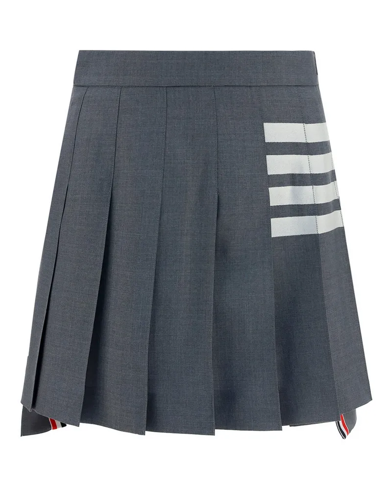 Thom Browne Minirock - Grau Grau