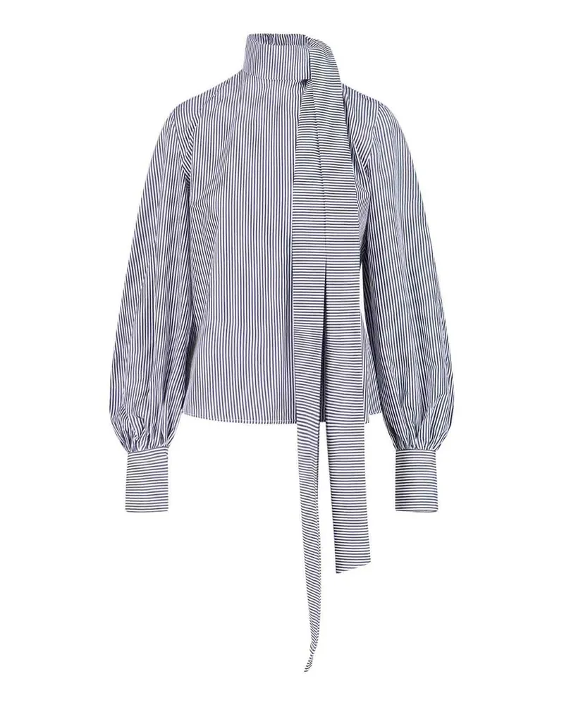 Finamore 1925 Bluse - Blau Blau