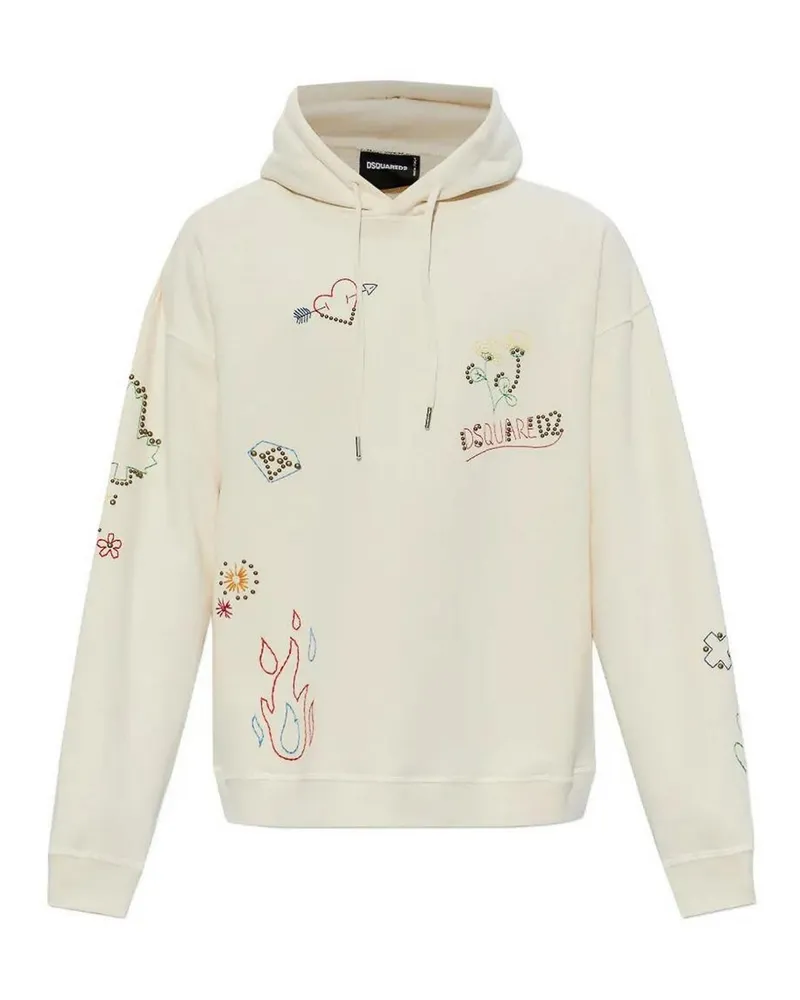 Dsquared2 Sweatshirt - Weiß Weiß