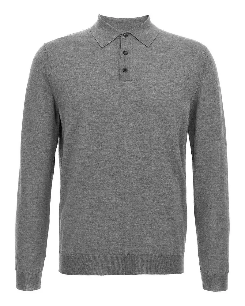 Zanone Poloshirt - Grau Grau