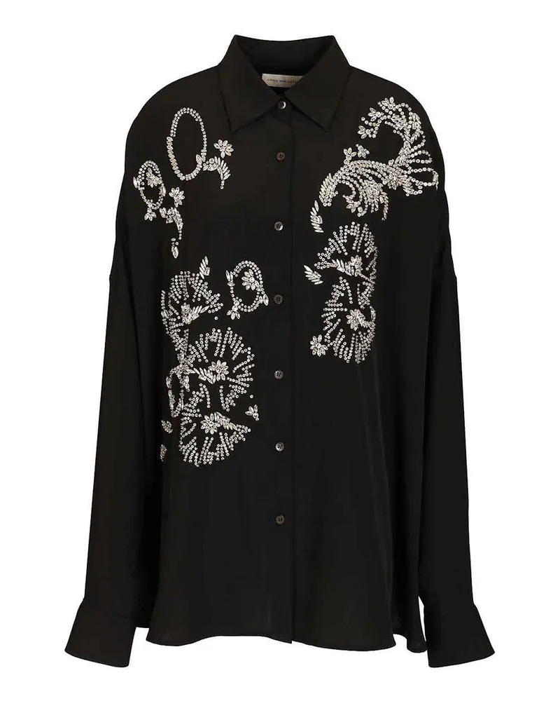 Dries van Noten Hemd - Schwarz Schwarz
