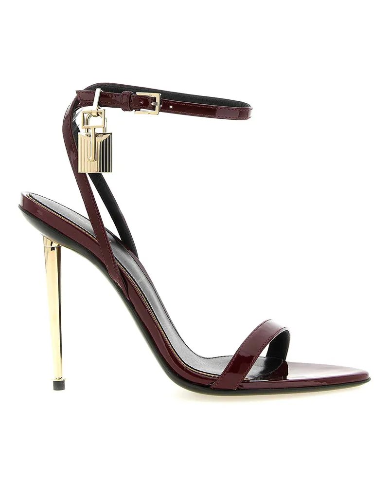 Tom Ford Sandalen - Dunkelrot Dunkelrot
