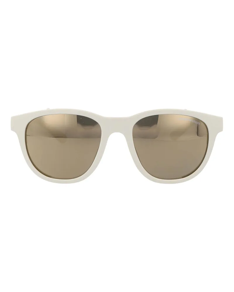 Emporio Armani Sonnenbrille - Weiß Weiß